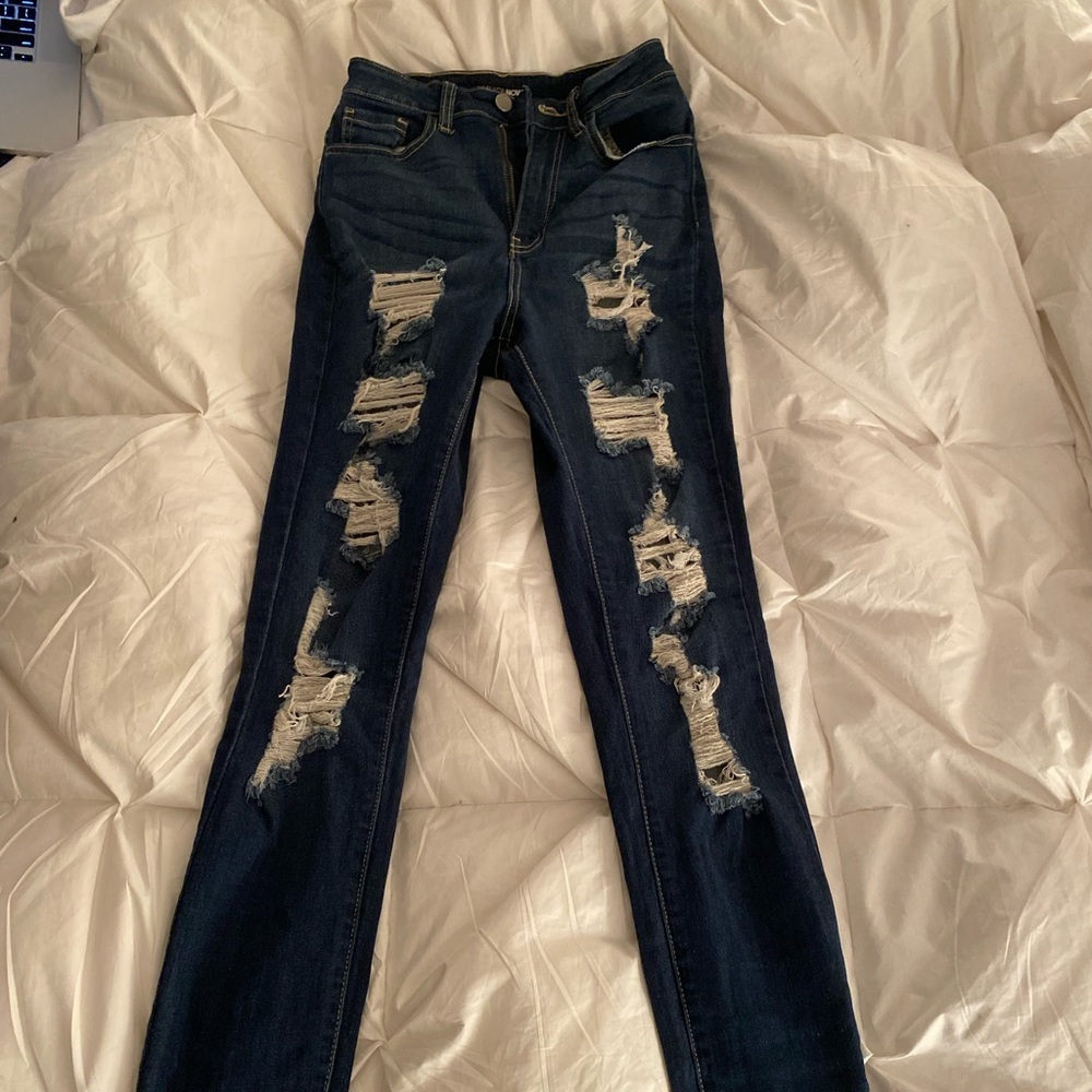 Fashion Nova Size 5 High Rise Jeans